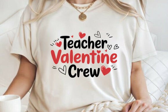 Download Teacher Valentine Crew Love Day Tee PNG - Day Collection