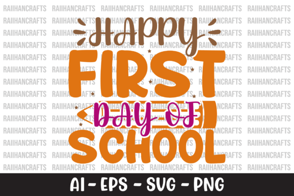 Download Happy First Day of School SVG - Day Collection