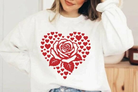 Download Heart Rose Mother's Day PNG Sublimation - Day Collection