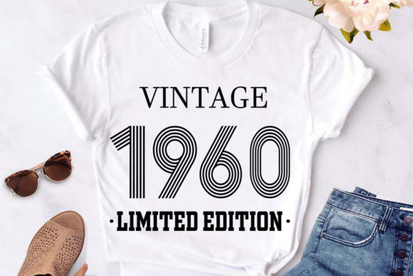 Download Vintage Since 1960 Svg, Birthday Svg, 62 - Day Collection