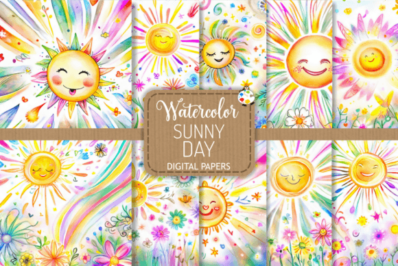 Download Sunny Day - Happy Summer Paintings - Day Collection