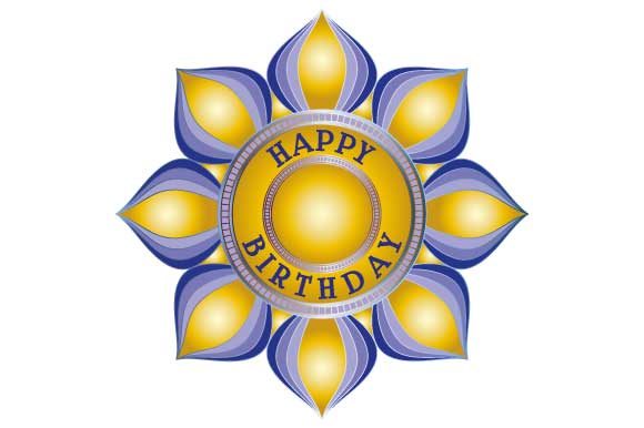 Download Happy Birthday Frame Vector Art Colored - Day Collection
