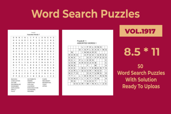 Download Word Search Puzzles Vol 1917 - 1917 Collection