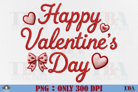 Download Crochet Yarn Faux Happy Valentines Day - Day Collection