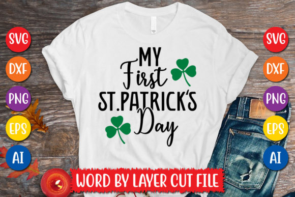 Download My First St.patrick's Day Svg Design - Day Collection