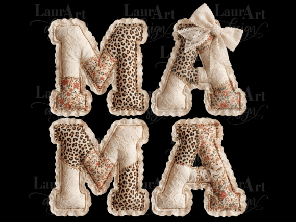 Download MAMA Lace Leopard Patchwork Mother's Day - Day Collection