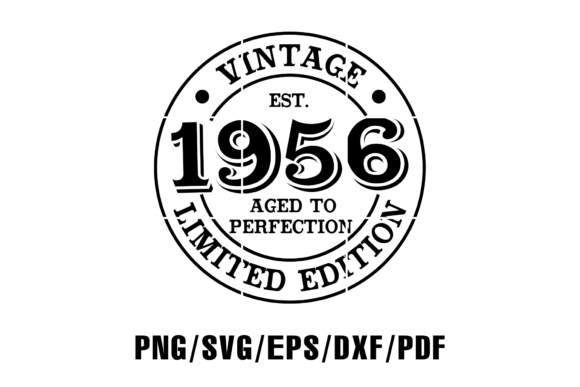 Download 66th Birthday Svg, Vintage 1956 Svg - Day Collection