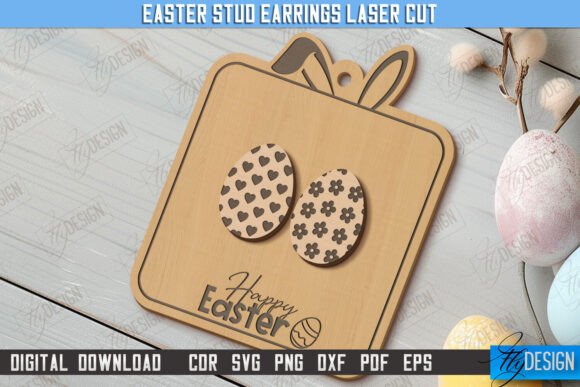 Download Easter Earrings | Spring Design |Holiday - Day Collection