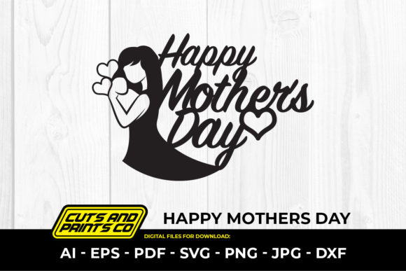 Download Happy Mothers Day Cake Topper, SVG, PNG - Day Collection