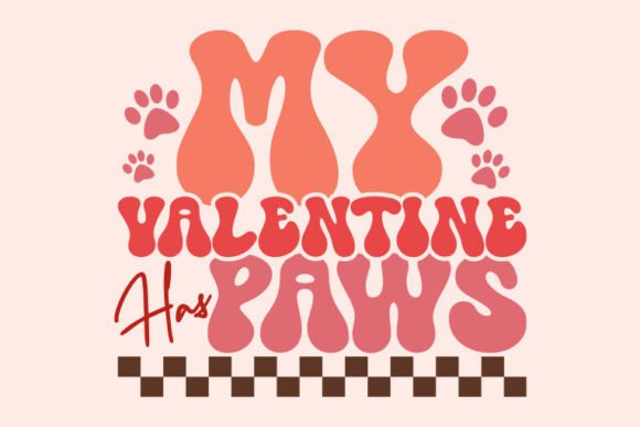 Download Retro Valentine's Day Svg, Has Paws - Day Collection