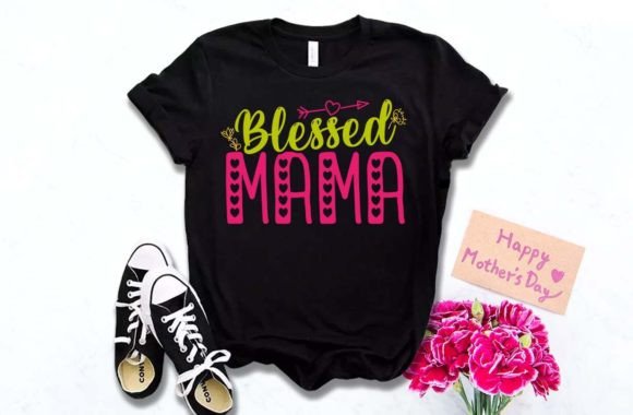 Download Blessed Mama Mother's Day T Shirt - Day Collection