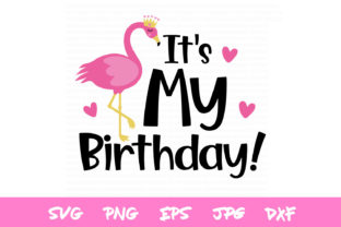 Download Flamingo Birthday, Summer, Cut Files - Day Collection