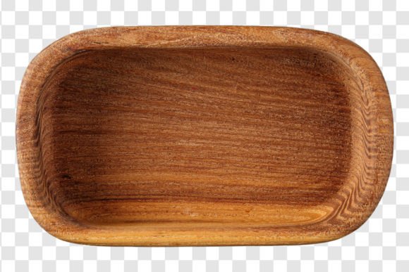 Download #1917 Brown Wooden Tray Isolated - 1917 Collection