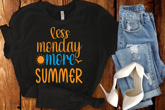 Download Less Monday More Summer Cut Files - Day Collection
