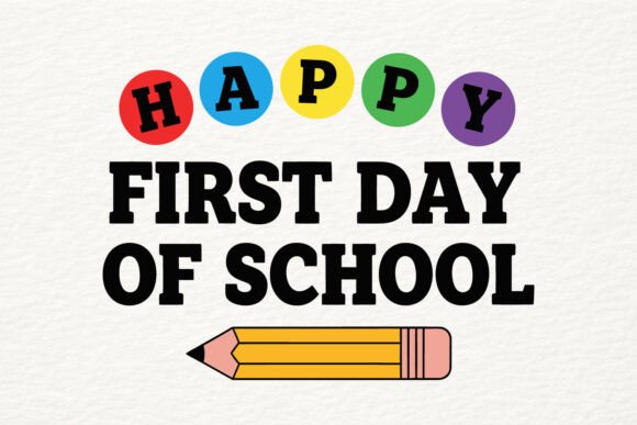 Download Happy First Day of School SVG Classroom. - Day Collection