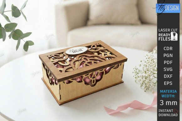 Download Mother's Day Gift Box Laser Cut | CNC - Day Collection