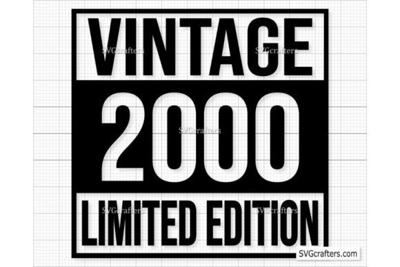 Download Vintage 2000 Svg Png, 22nd Birthday Svg - Day Collection