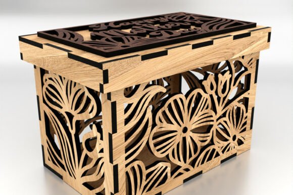 Download Happy Mother's Day Gift Box - Laser Cut - Day Collection