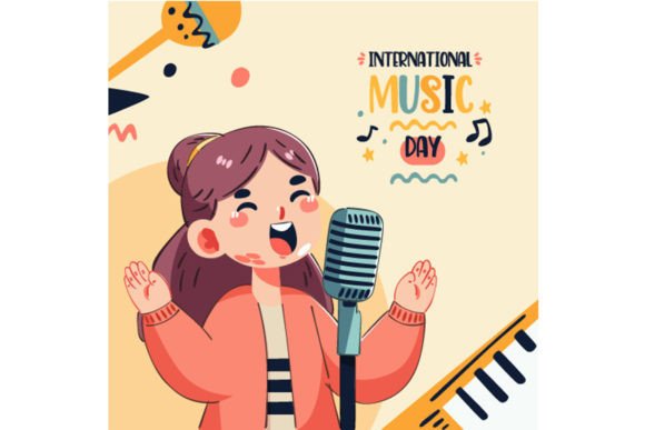 Download International Music Day Illustration - Day Collection