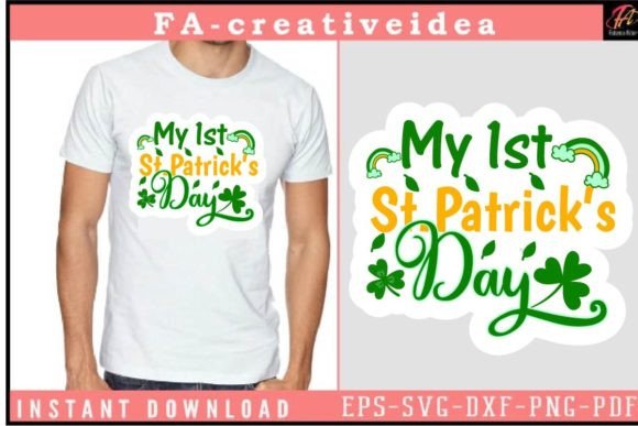 Download My First St.Patrick’s Day Svg Design - Day Collection