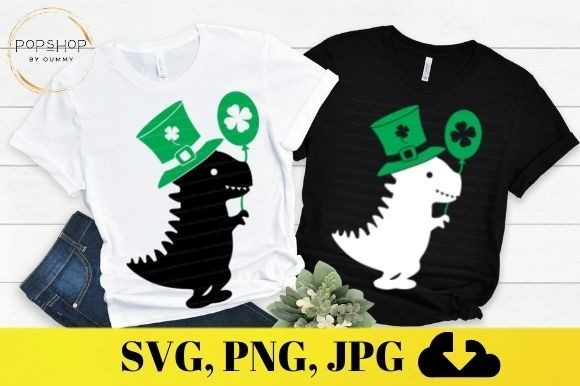 Download Dinosaur St Patrick's Day | Kids Shirt - Day Collection