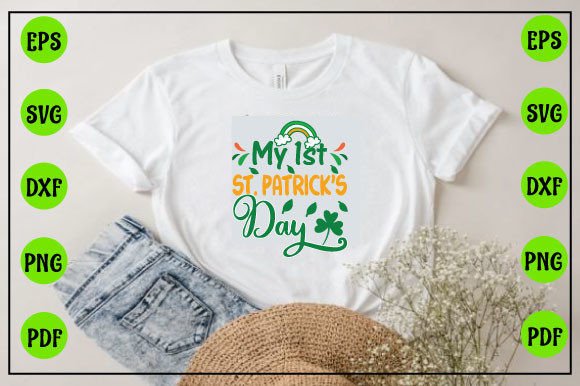 Download My First St.Patrick’s Day Svg Design - Day Collection