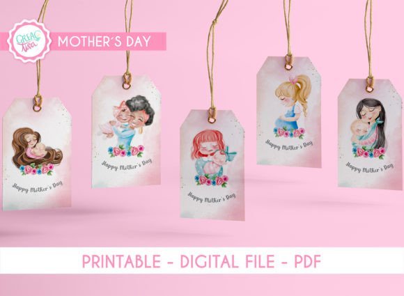 Download Mother's Day Gift Tags - Day Collection