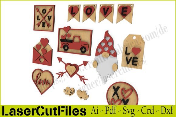Download Silhouettes for the Day of Love - Day Collection