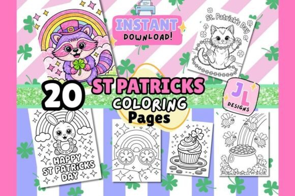 Download St Patricks Day Kids Coloring Pages - Day Collection