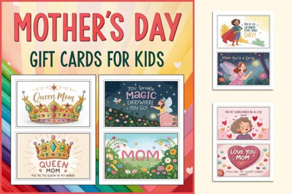 Download Mother's Day Gift Cards for Kids - Day Collection