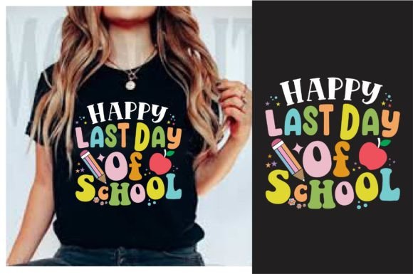 Download Happy Last Day of School Retro SVG - Day Collection