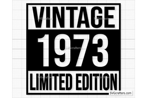 Download Vintage 1973 Svg Png, 49th Birthday Svg - Day Collection